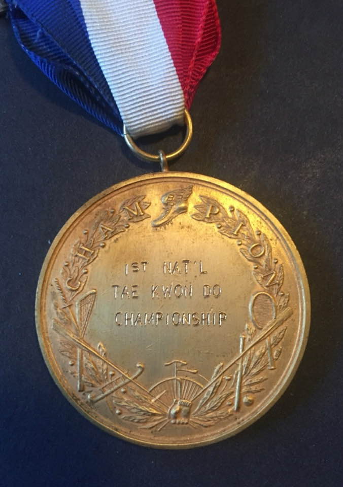 You are currently viewing First Official USA National Taekwondo Championships Gold Medal